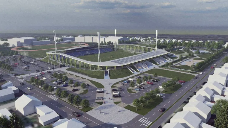 Izgradnja nove Arene Bjelovar inspirirana je brončanom medaljom Mirana Maričića na Olimpijadi u Parizu, koju je osvojio u disciplini zračna puška na 10 metara.