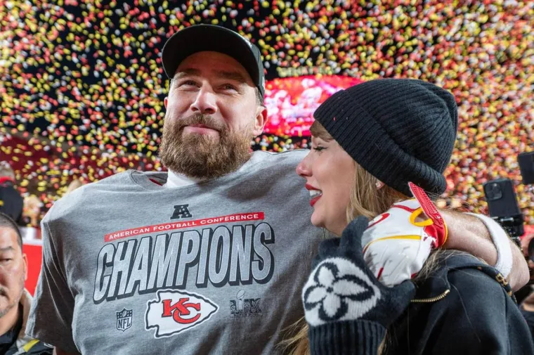 Naime, njezin dečko, Travis Kelce, igra za klub Kansas City Chiefs.