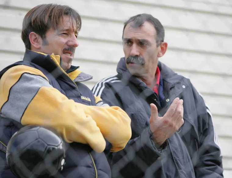 Trening je pratio Nikolin otac Joško Vlašić, cijenjeni hrvatski trener, i legenda splitskog Hajduka, bivši igrač i trener Zoran Vulić