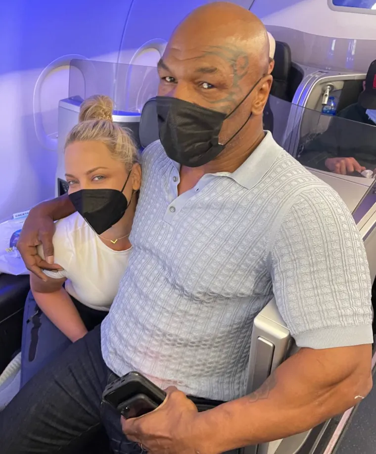 Ornela i Mike Tyson 