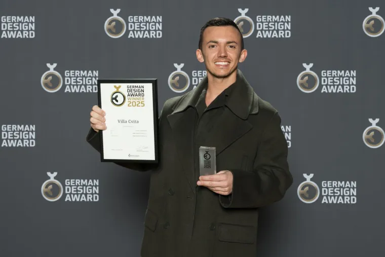 Ivan Mihovec osvojio prestižnu nagradu German Design Award 2025 za dizajn Ville Cvita u Selinama