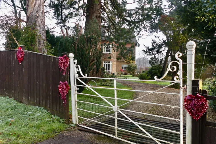 Srca, kupidi i drugi ukrasi postavljeni su diljem ulica, a &scaron;armantni kafić Darling Caf&eacute; doprinosi romantičnom ambijentu.