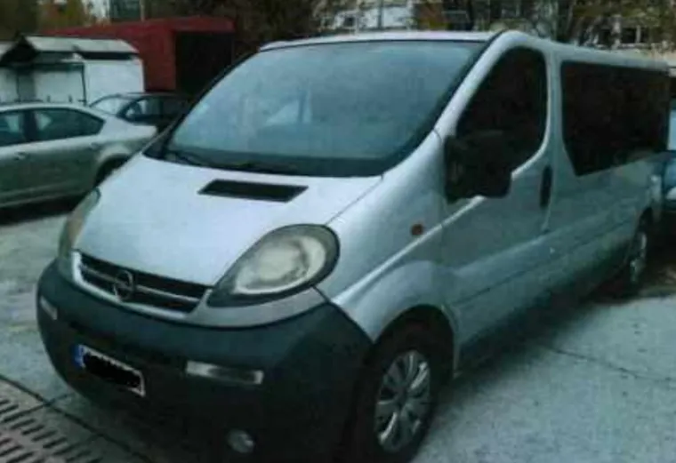 OPEL VIVARO L2 1.9. CDTI COMBI, godina proizvodnje 2005., 458.548 kilometara, početna cijena iznosi 261,95 eura
