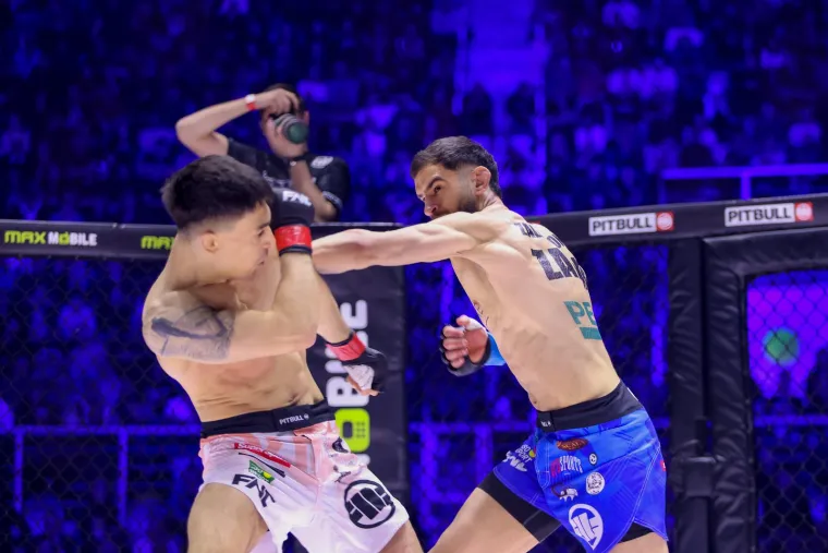 Nokauti i poluge pod pekom: Pogledajte najbolje trenutke borilačkog spektakla u Zadru