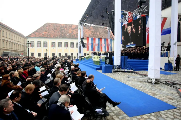 Zoran Milanović danas će prisegnuti po drugi put, prisjetite se kako su izgledale zadnje tri inauguracije