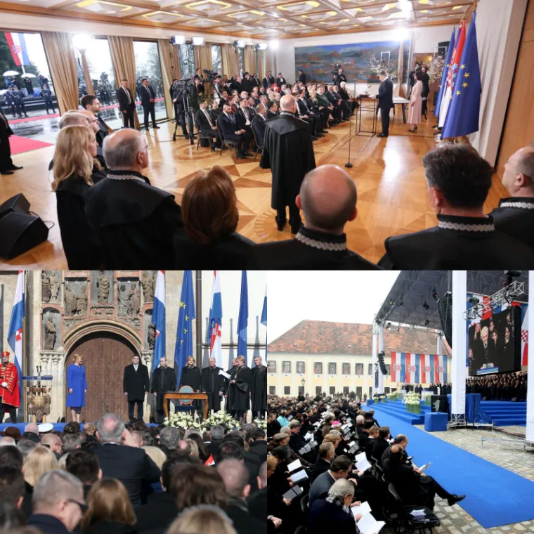 Zoran Milanović danas će prisegnuti po drugi put, prisjetite se kako su izgledale zadnje tri inauguracije