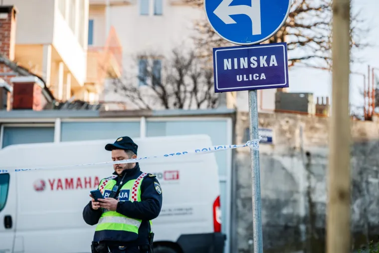 Policijski očevid je u tijeku.