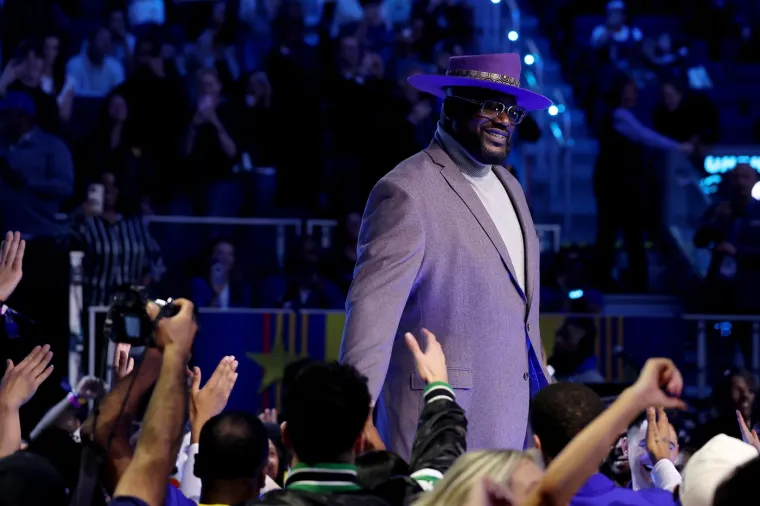 Shaquille O&apos;Neal se pojavio sa šeširom na glavi. 