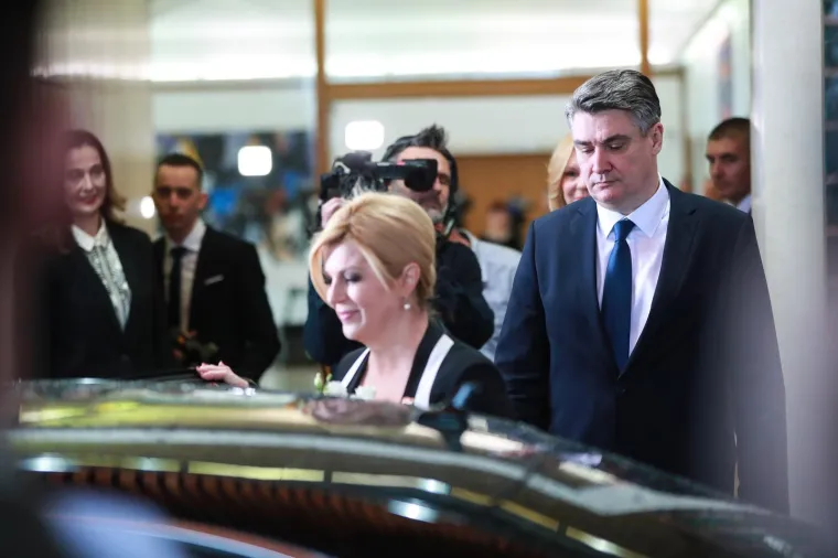 Trenutak kada je postao 'šef' Pantovčaka: Ovako je Milanović ispratio Kolindu Grabar Kitarović