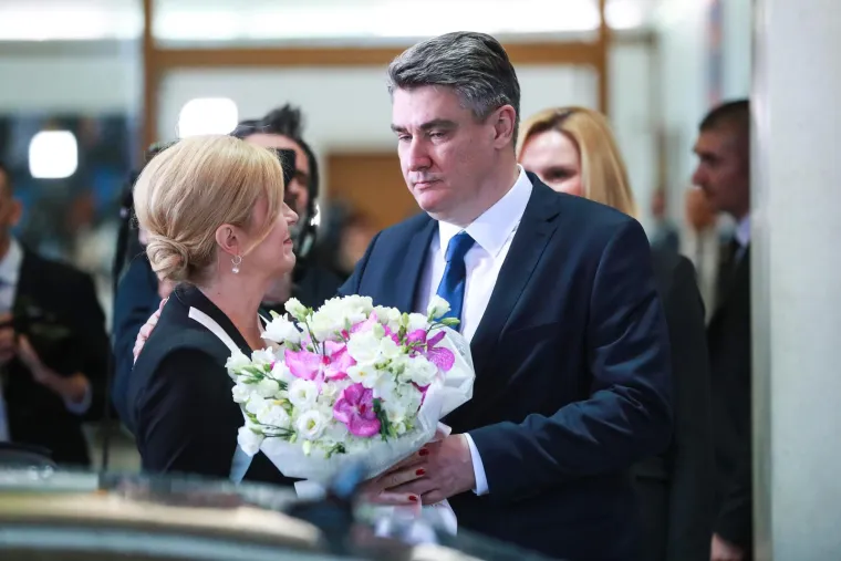 Trenutak kada je postao 'šef' Pantovčaka: Ovako je Milanović ispratio Kolindu Grabar Kitarović