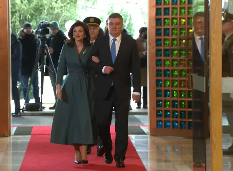 Uzvanici dolaze na inauguraciju predsjednika: Tepih je spreman, čeka se Milanović