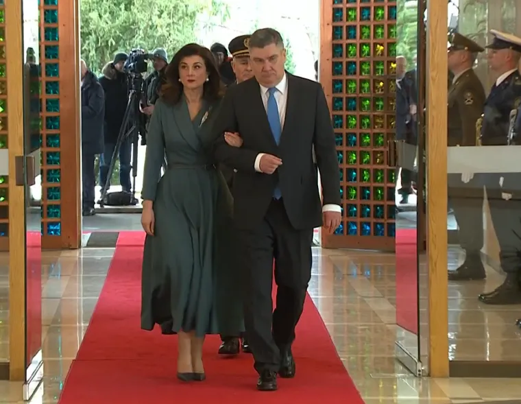 Uzvanici dolaze na inauguraciju predsjednika: Tepih je spreman, čeka se Milanović