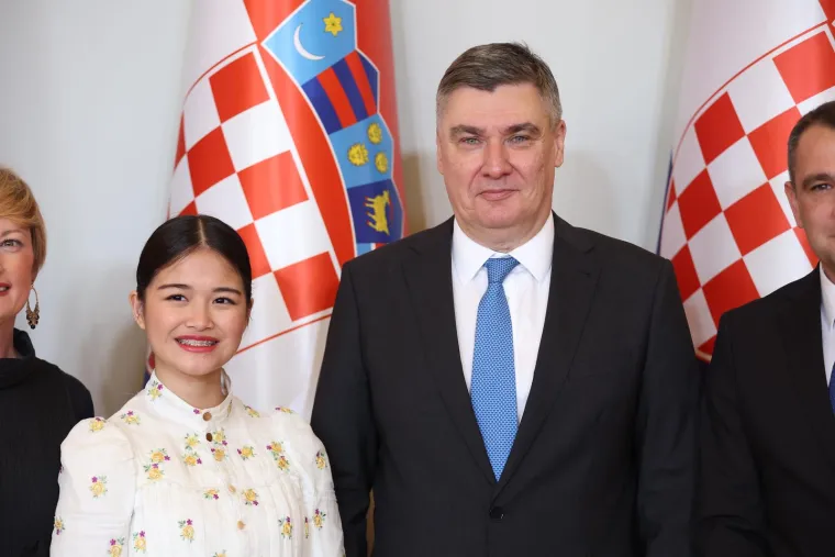 Chriztel Renae Aceveda i Zoran Milanović