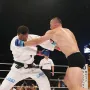 Hidehiko Yoshida i Mirko Filipović u borbi. 
