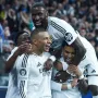 Mbappé sa smiješkom, ostali igrači Reala isto slave. 