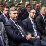 Prisustvovali su i hrvatski premijer Andrej Plenković te zagrebački gradonačelnik Tomislav Tomašević