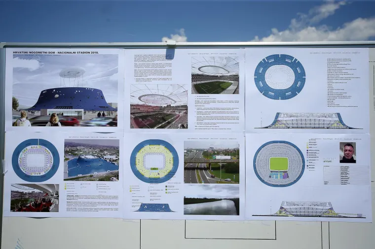 Plavi vulkan trebao je imati kapacitet od 50 tisuća mjesta, a u planu je bilo da se gradi na Kajzerici.