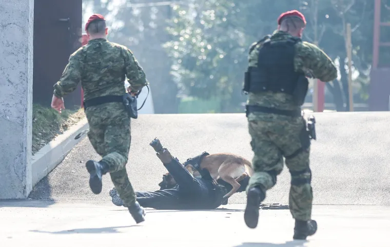 Noževi s hrvatskim grbom, snajperi i psi kao moćno oružje: Ovo je legendarna Počasna bojna