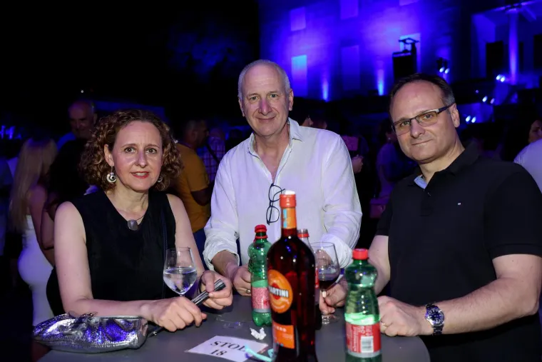 Ministrica kulture i medija Nina Obuljen Korzinek i zastupnik Hrvatskog Sabora Andro Krstulović Opara