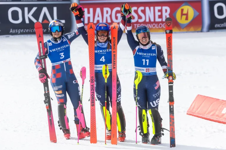 "Bio je to nevjerojatan dan za nju, ne znam mogu li si ljudi predočiti &scaron;to znači 100 pobjeda u Svjetskom kupu. Te&scaron;ko je jednom slaviti, a ne 100 puta. Sretna sam &scaron;to sam bila ovdje i da sam to doživjela," dodala je Zrinka Ljutić.