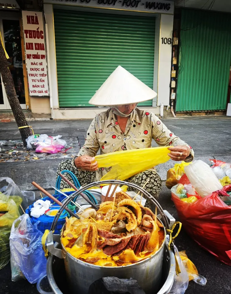 Vijetnam je poznat po vrlo, vrlo dobrom street foodu 