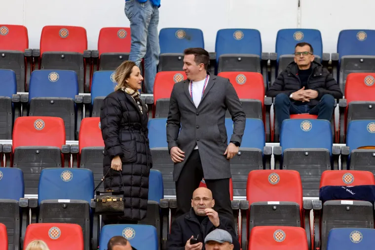 Loža Poljuda opet je bila puna ljudi iz poslovnog svijeta.