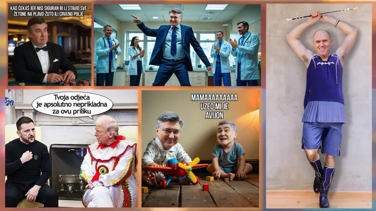Trump, Zelenski i outfiti, ali i pomicanja sata te vojni rok. Ovo su fotografije zbog kojih ste se smijali