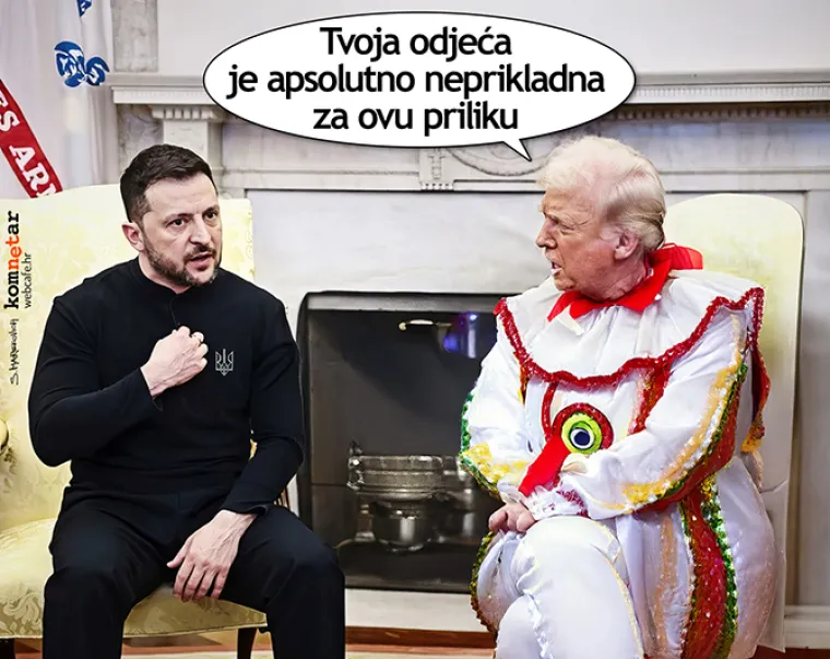 Trump, Zelenski i outfiti, ali i pomicanja sata te vojni rok. Ovo su fotografije zbog kojih ste se smijali