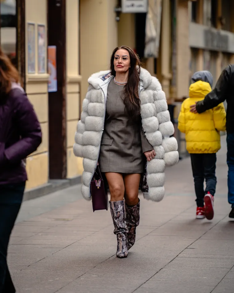 Maricu Briški se često može vidjeti na subotnjoj špici u glavnom gradu.