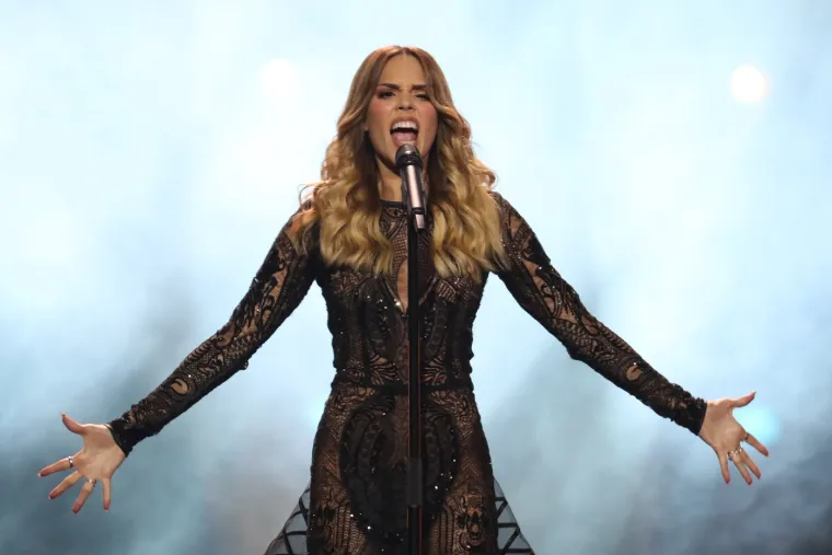 Na Eurosongu je nastupala u prvom polufinalu, ali nije postigla očekivani uspjeh te je završila na 38. mjestu. 