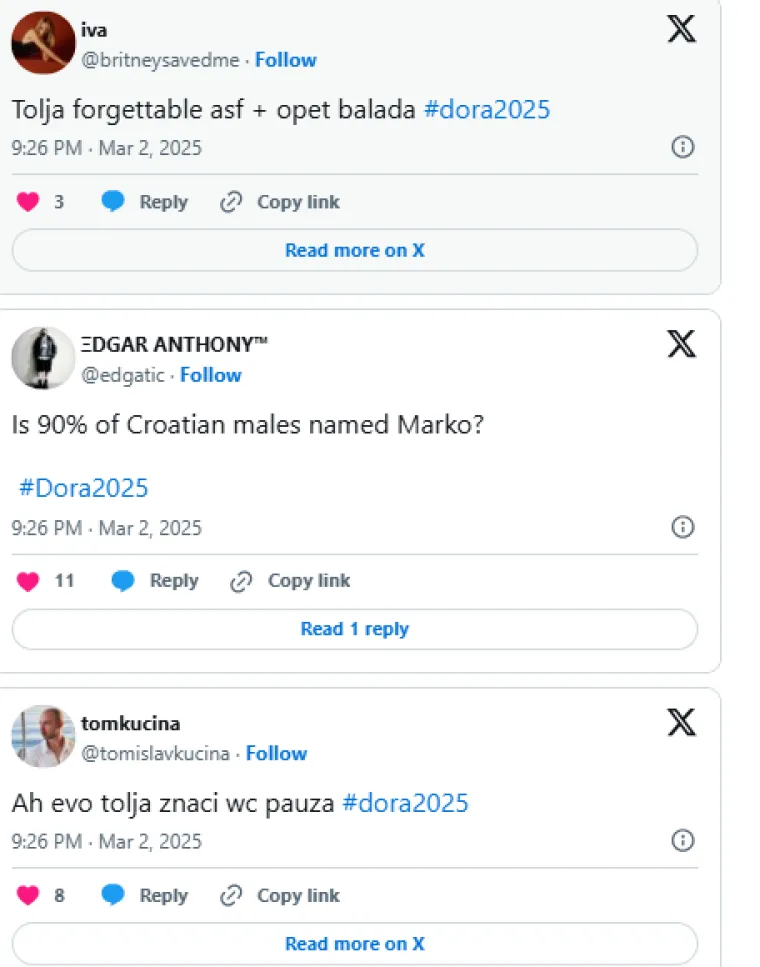 Ovako su tvitera&scaron;i komentirali nastup Marka Tolje