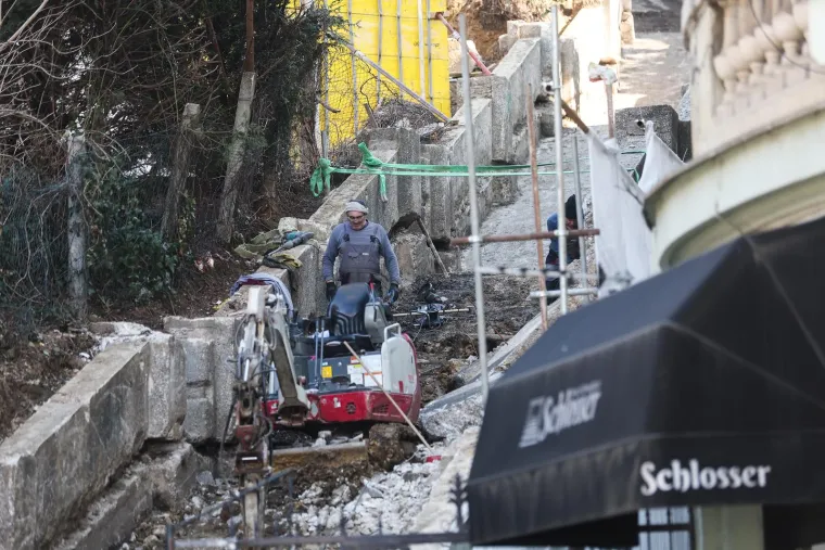 Radovi na Schlosserovim stubama idu punom parom: Ovako sad izgleda omiljeni pješački prolaz