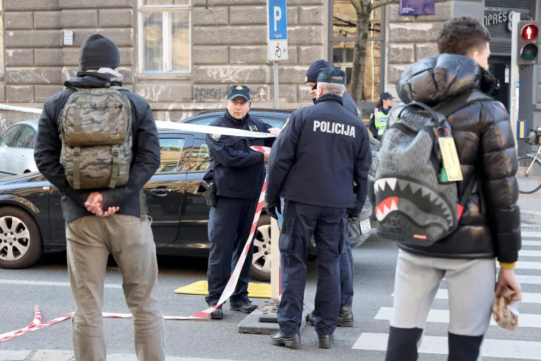 Pobuna u centru Zagreba: Radovi na podzemnim spremnicima pod nadzorom policije