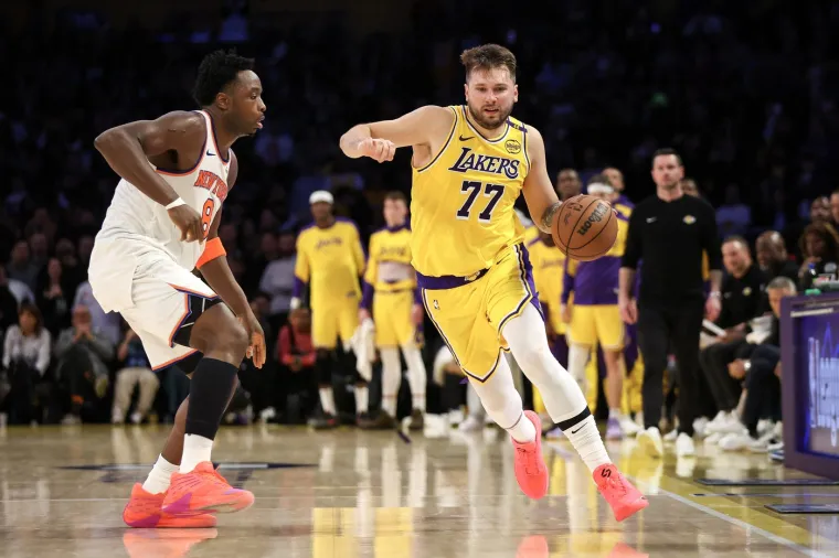 Luka Dončić u akciji. 