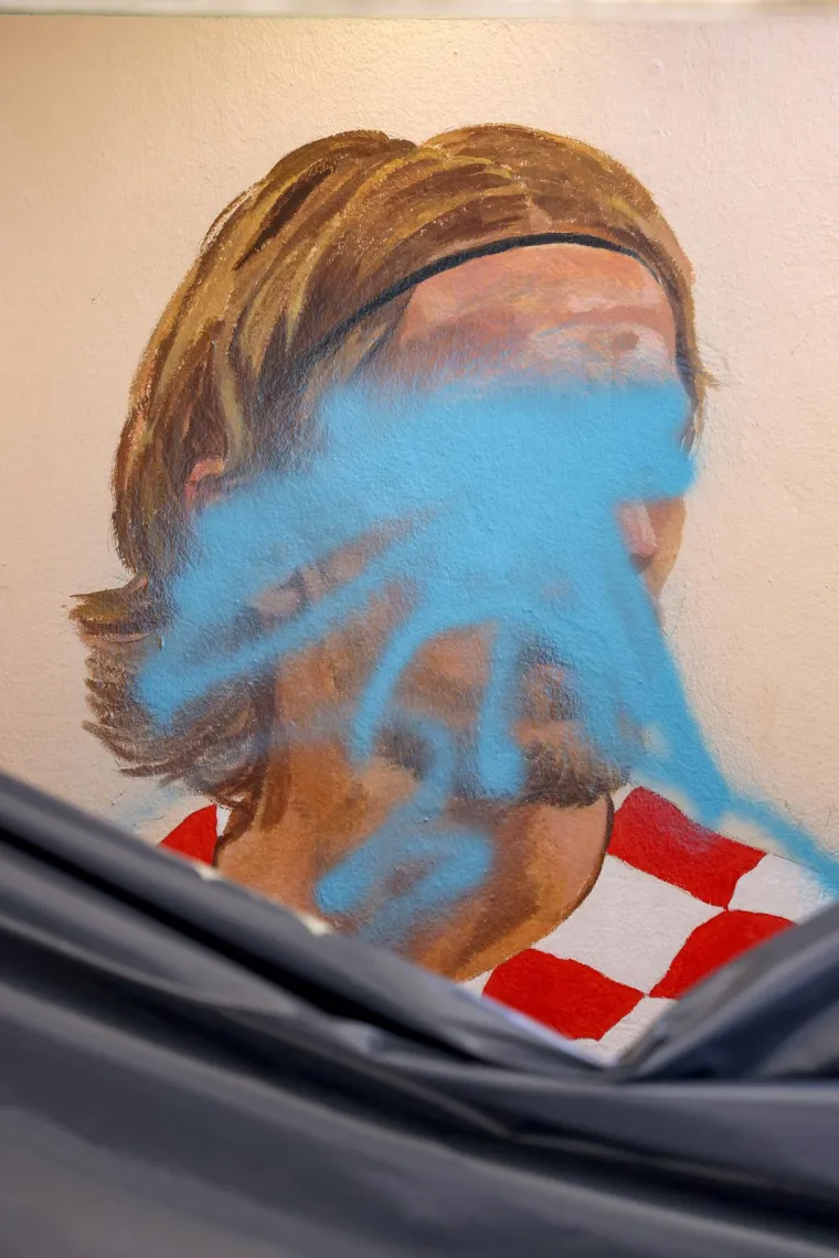 &quot;Žao mi je što se to dogodilo u Zadru&quot;, kratko je rekao autor murala Radman za Zadarski.hr.
