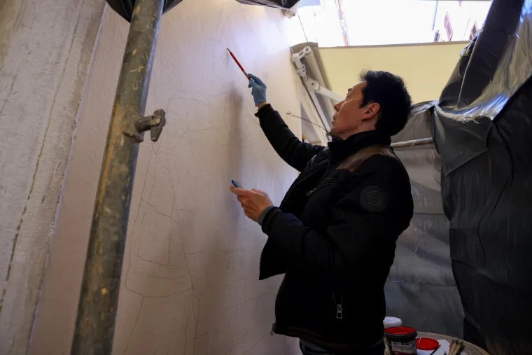 Mural će se naći na zidu kultnog zadarskog kafića Toni koji se nalazi na Četiri kantuna. 