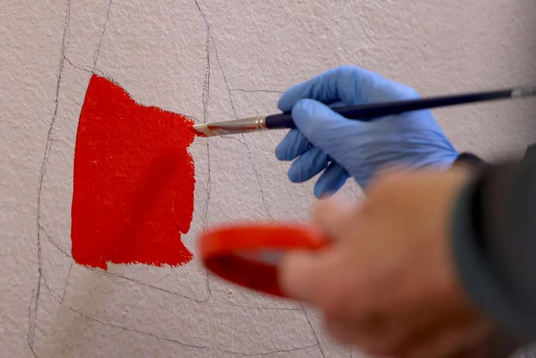 Luka Modrić na muralu će biti prikazan u dresu u kojem je Hrvatska 2022. izbacila Brazil u četvrtfinalu Svjetskog prvenstva.