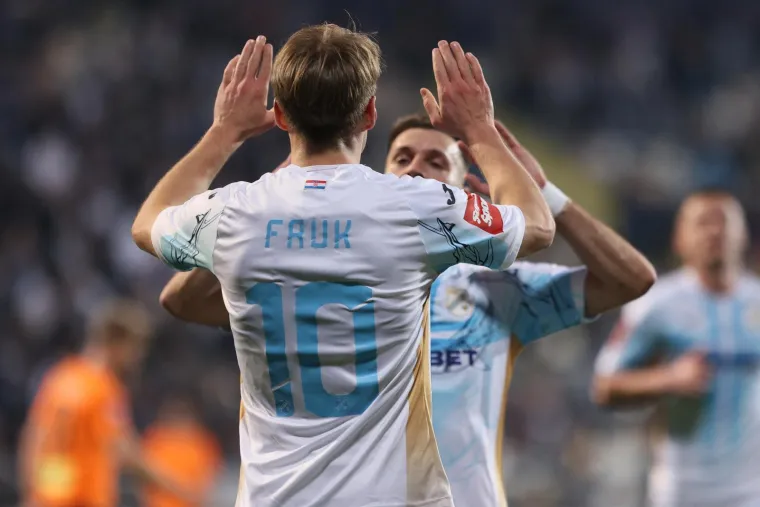 Fruk nakon gola za 1-0. 