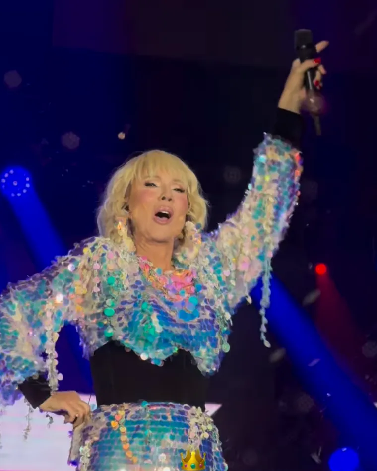 Lepa Brena održala koncert u Ljubljani.