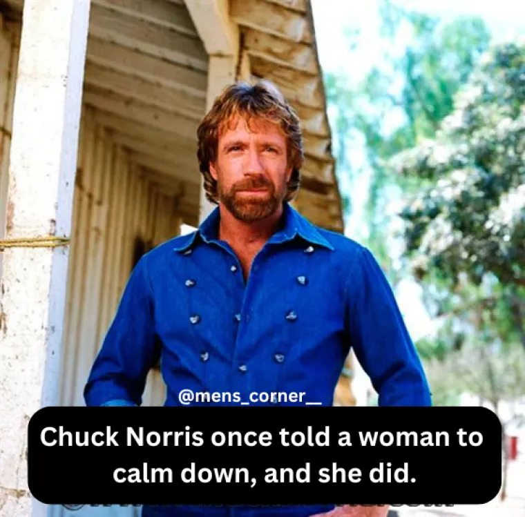 "Chuck Norris je jednom rekao ženi da se smiri i ona se stvarno smirila"