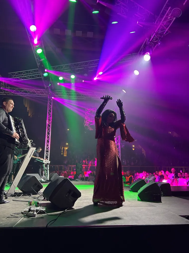 Koncert Dragane Mirković u dvorani Gripe u Splitu