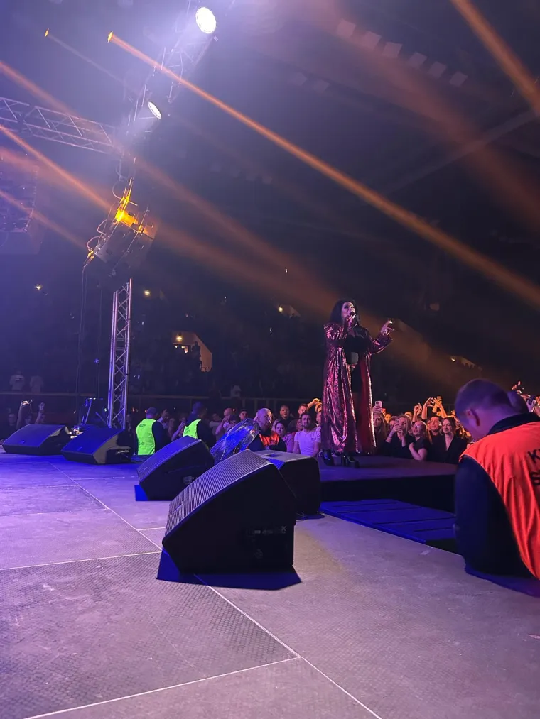 Koncert Dragane Mirković u dvorani Gripe u Splitu