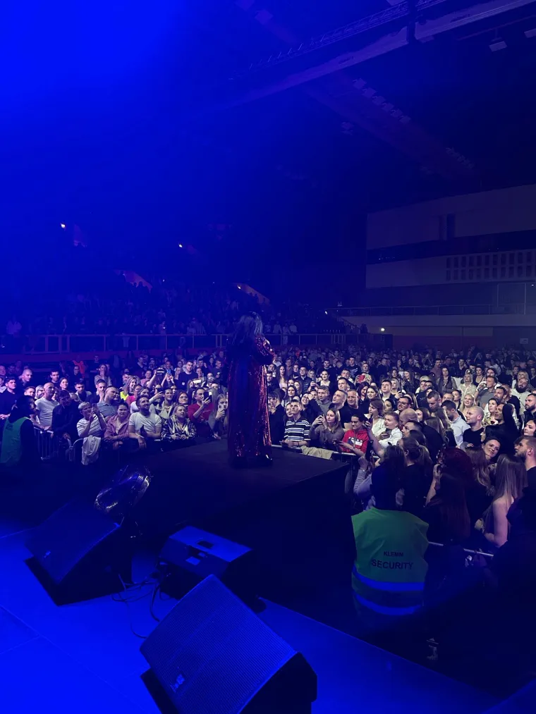 Koncert Dragane Mirković u dvorani Gripe u Splitu