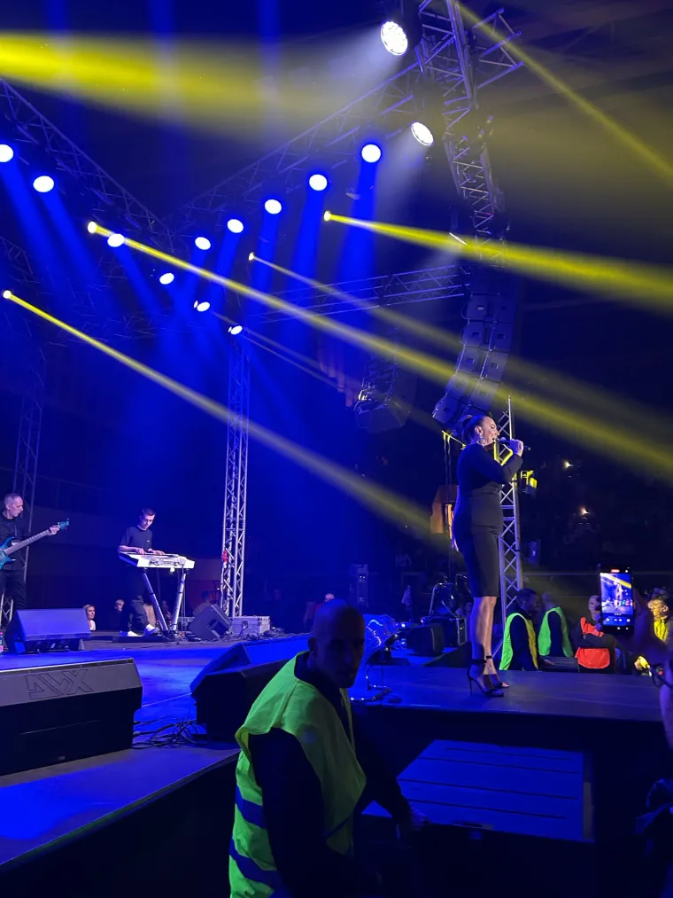 Koncert Dragane Mirković u dvorani Gripe u Splitu