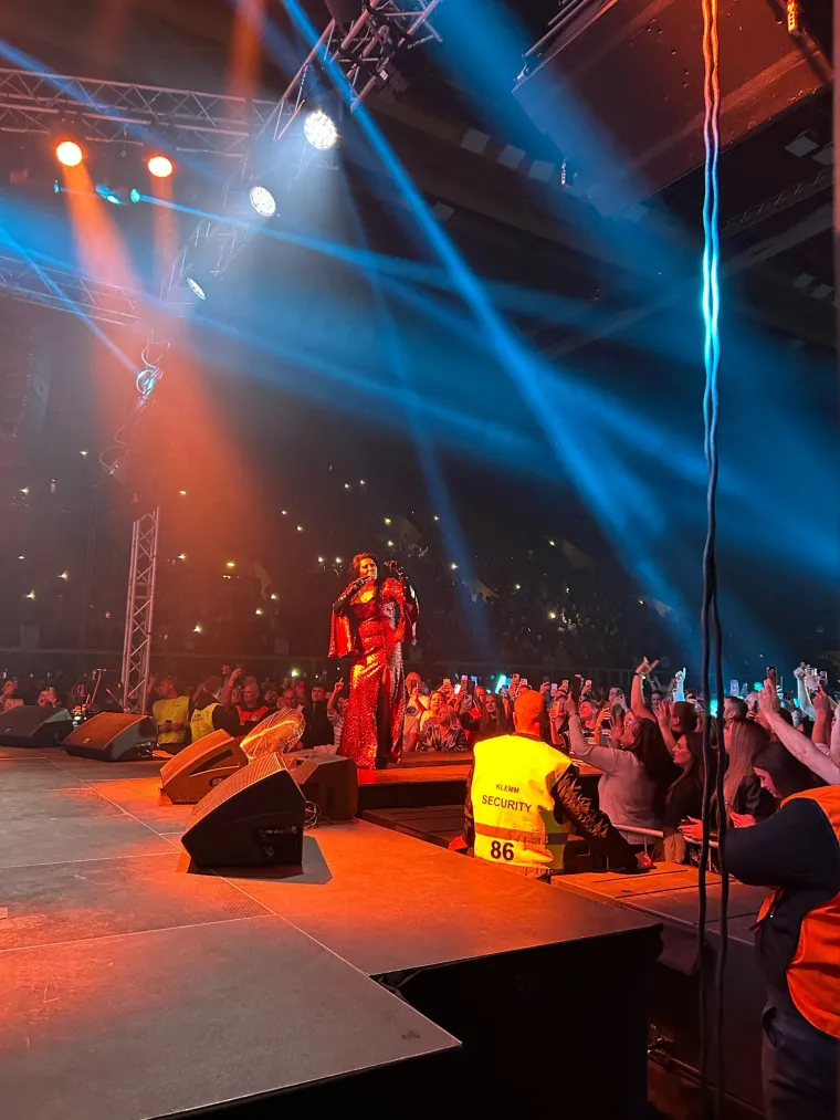 Koncert Dragane Mirković u dvorani Gripe u Splitu