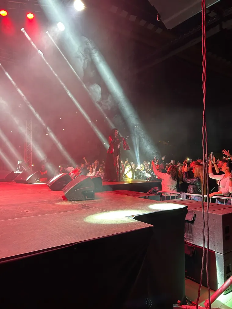 Koncert Dragane Mirković u dvorani Gripe u Splitu