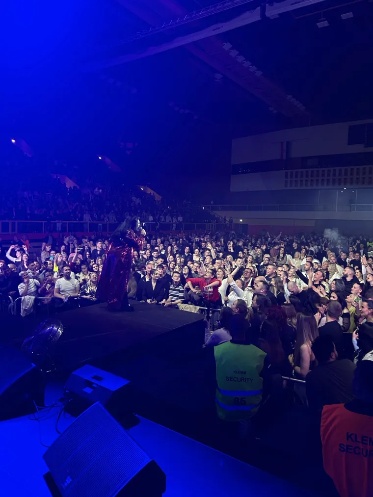 Koncert Dragane Mirković u dvorani Gripe u Splitu