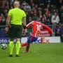 Atleticov 29-godišnji branič Clement Langlet, koji je igrao i u Barceloni, Sevilli, Tottenhamu, Aston Villi i Nancyu, rekao je da je ovo prvi put da se sudi tako nešto.

&quot;Poskliznuo se, a meni je ovo prvi put da vidim da se sudi tako nešto. No, dosuđeno je i to moramo prihvatiti&quot;, rekao je.

Atleticov vratar Jan Oblak rekao je da je šteta &quot;jer bi lopta ionako ušla u gol jer se Courtois bacio u drugu stranu&quot;.