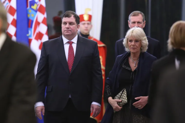 Jakov Kitarović i kraljica Camilla