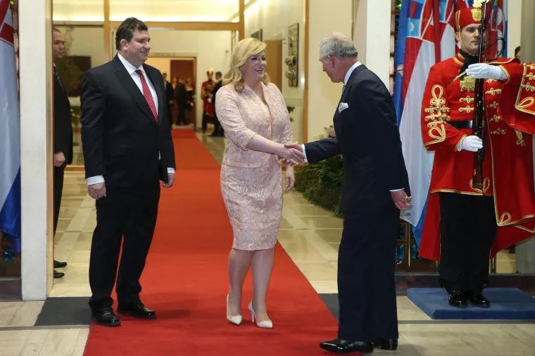 Josip Kitarović i Kolinda Grabar-Kitarović i kralj Charles